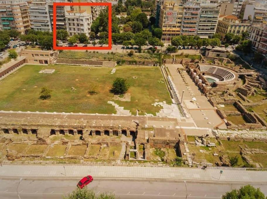 Roman Forum Apartment Thessaloniki Exterior foto