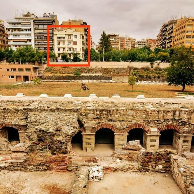 Roman Forum Apartment Thessaloniki Exterior foto